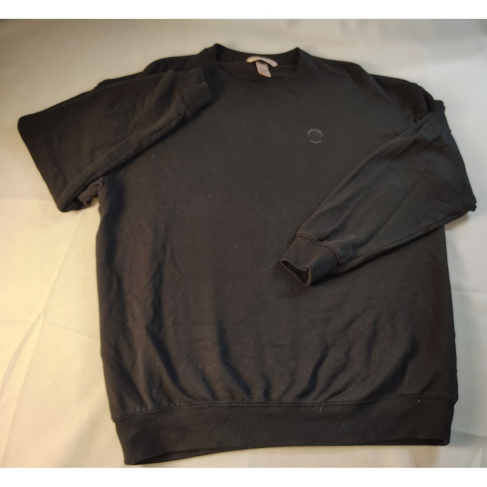 Victoria's Secret Signature Black Modal Blend Crewneck Sweatshirt Womens XS